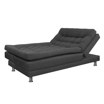 Sofa Cama Multifuncional Euro Tela, Color Gris