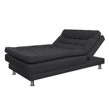 Sofa Cama Multifuncional Euro Antifluido, Color Gris Oscuro