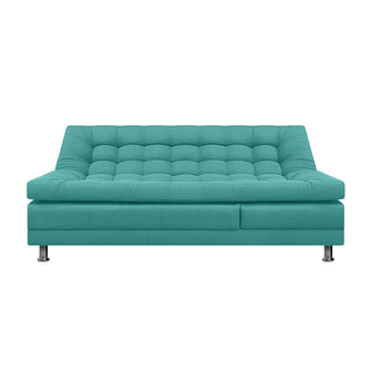 Sofa Cama Multifuncional Euro Antifluido, Color Turquesa