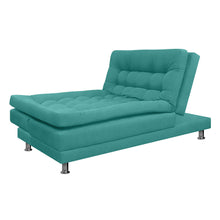 Sofa Cama Multifuncional Euro Antifluido, Color Turquesa