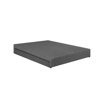 Cama Nido Angie Tela 120X190 Semidoble, Color Gris