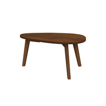 Mesa De Centro Julie Tpm, Color Caoba