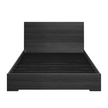 Cama Tpm 120X190 Semidoble, Color Wengue