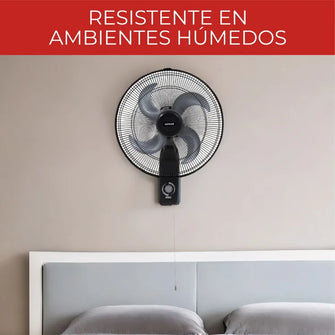 Ventilador Samurai Turbo Metallic, Negro