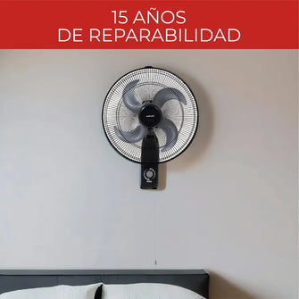 Ventilador Samurai Turbo Metallic, Negro