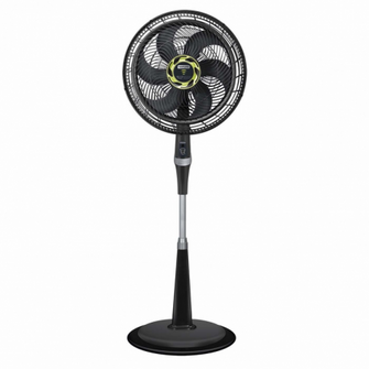 Ventilador Samurai 18 Silence Force Control Remoto, Negro