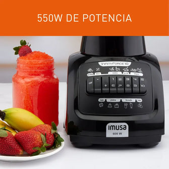 Licuadora Imusa Infiny Force 10 Vel, Negro