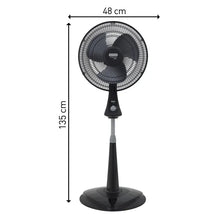 Ventilador de Piso Samurai Tropical Plus, Negro