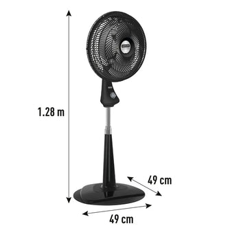 Ventilador Samurai Turbo Fresco , Negro