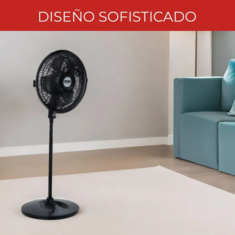 Ventilador de Piso Samurai Turbo Power Negro 18"