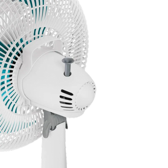 Ventilador Samurai Air Maxx, Blanco y Azul