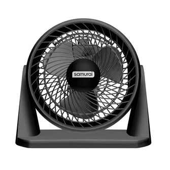 Ventilador Samurai Portatil Compact Force 3 En 1, Negro