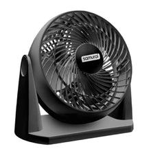 Ventilador Samurai Portatil Compact Force 3 En 1, Negro