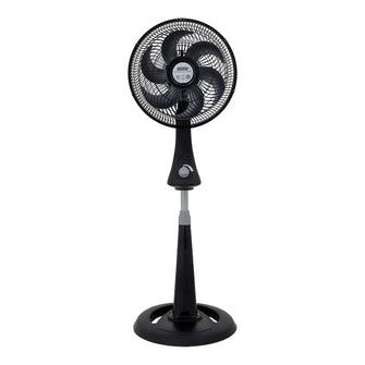 Ventilador Samurai Turbo Silence Maxx Compact 2 en 1 60 Watts 3 velocidades Negro