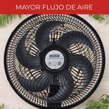 Ventilador Samurai Turbo Silence Maxx Compact 2 en 1 60 Watts 3 velocidades Negro