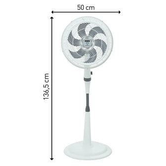 Ventilador Samurai Silen Forceplus 2En1, Blanco