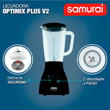 Licuadora Optimix Plus 500W Negro