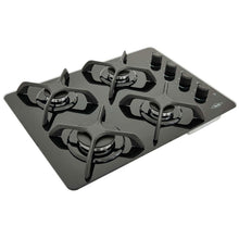 Cubierta Haceb 60 Cms 4 Puestos Gas Propano ASL Cristal Mando