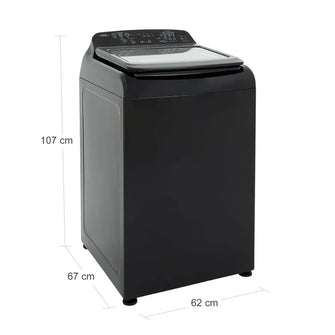 Lavadora Ivy 14 Kilogramos Haceb Negra