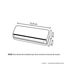 Aire Acondicionado Inverter Haceb 9000 BTU 220 V