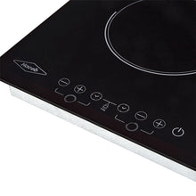 Estufa de empotrar Vitrocerámica negra 30 cm eléctrica 220V Haceb