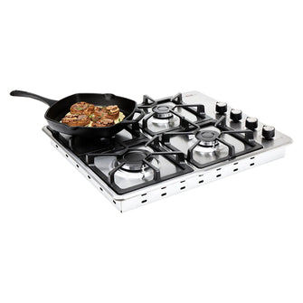 Estufa De Empotrar Haceb inox 60x51 cm, Hierro Fundido a Gas Propano