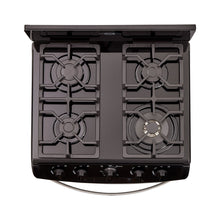 Estufa De Piso En Cristal Haceb De 60 Cm Gas Propano, Negro