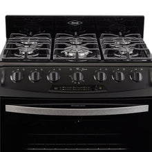 Estufa De Piso En Cristal Haceb De 76 Cm Gas Natural, Negro