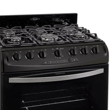 Estufa De Piso En Cristal Haceb De 76 Cm Gas Propano, Negro