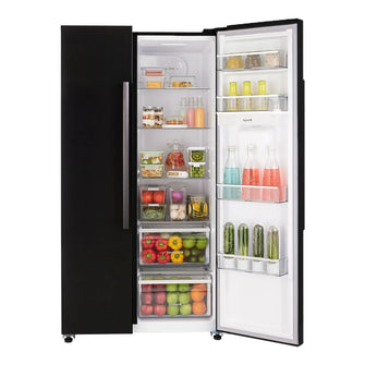 Nevecón Haceb 560 Litros Manija Externa Panel Digital Negro