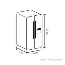 Nevecón Haceb 560 Litros Manija Externa Panel Digital Negro