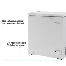 Congelador Horizontal 152 Lts Challenger , Color Blanco