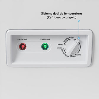 Congelador Horizontal 152 Lts Challenger , Color Blanco
