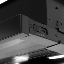 Campana Extraplana Frente Cristal Negra 3 Velocidades 60 Cm