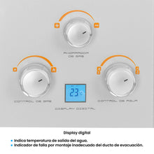 Calentador De Paso Gas Propano 12 Lt Tiro Natural Challenger, Color Blanco