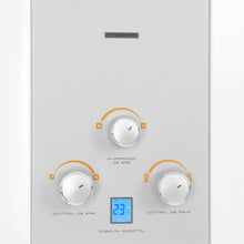 Calentador De Paso Gas Natural 12 Lt Tiro Forzado Challenger, Color Blanco