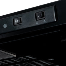 Campana Horizontal Negra 2 Velocidades 60 Cm CX 4000