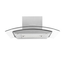 Campana Isla En Acero Tipo Cristal 60 Cm 3 Velocidades