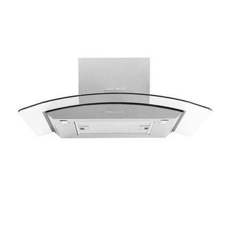 Campana Isla En Acero Tipo Cristal 60 Cm 3 Velocidades