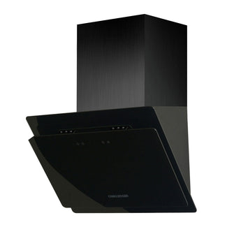Campana Peninsula En Cristal Negro 60 Cm 3 Velocidades