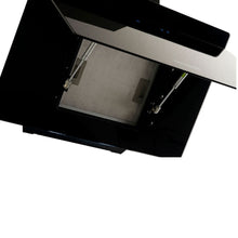 Campana Peninsula En Cristal Negro 60 Cm 3 Velocidades