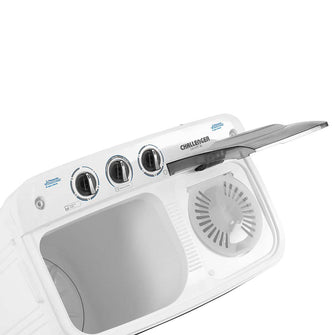 Lavadora  Semiautomática Cw 4707 Bl Doble Tina 7 Kg - De 15 Lb Challenger, Color Blanco