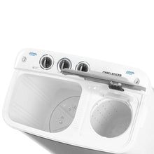 Lavadora  Semiautomática Cw 4707 Bl Doble Tina 7 Kg - De 15 Lb Challenger, Color Blanco