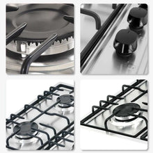 Estufa Empotrar Inox 4 Puestos 65cm Gas Natural Challenger Ss6640