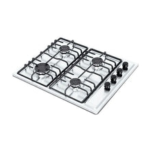 Estufa Empotrar Inox 4 Puestos 65cm Gas Natural Challenger Ss6640
