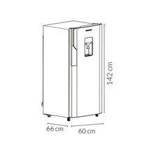 Nevera Frost  Lúmina 256 Lts Challenger, Color Gris