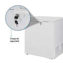 Congelador Horizontal 230 Lts Challenger, Color Blanco