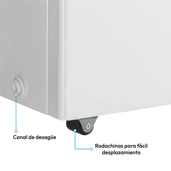 Congelador Horizontal 387 Lts Challenger, Color Blanco
