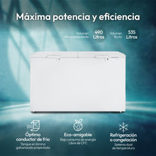 Congelador Horizontal 535 Lts Challenger, Color Blanco