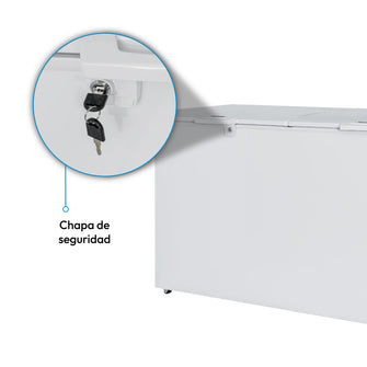 Congelador Horizontal 535 Lts Challenger, Color Blanco